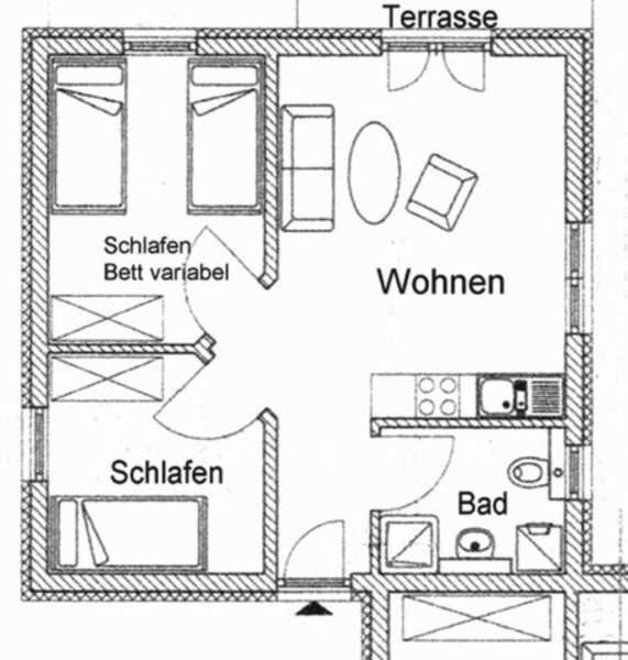 Ferienhaus Frieda Sagard Ngoại thất bức ảnh